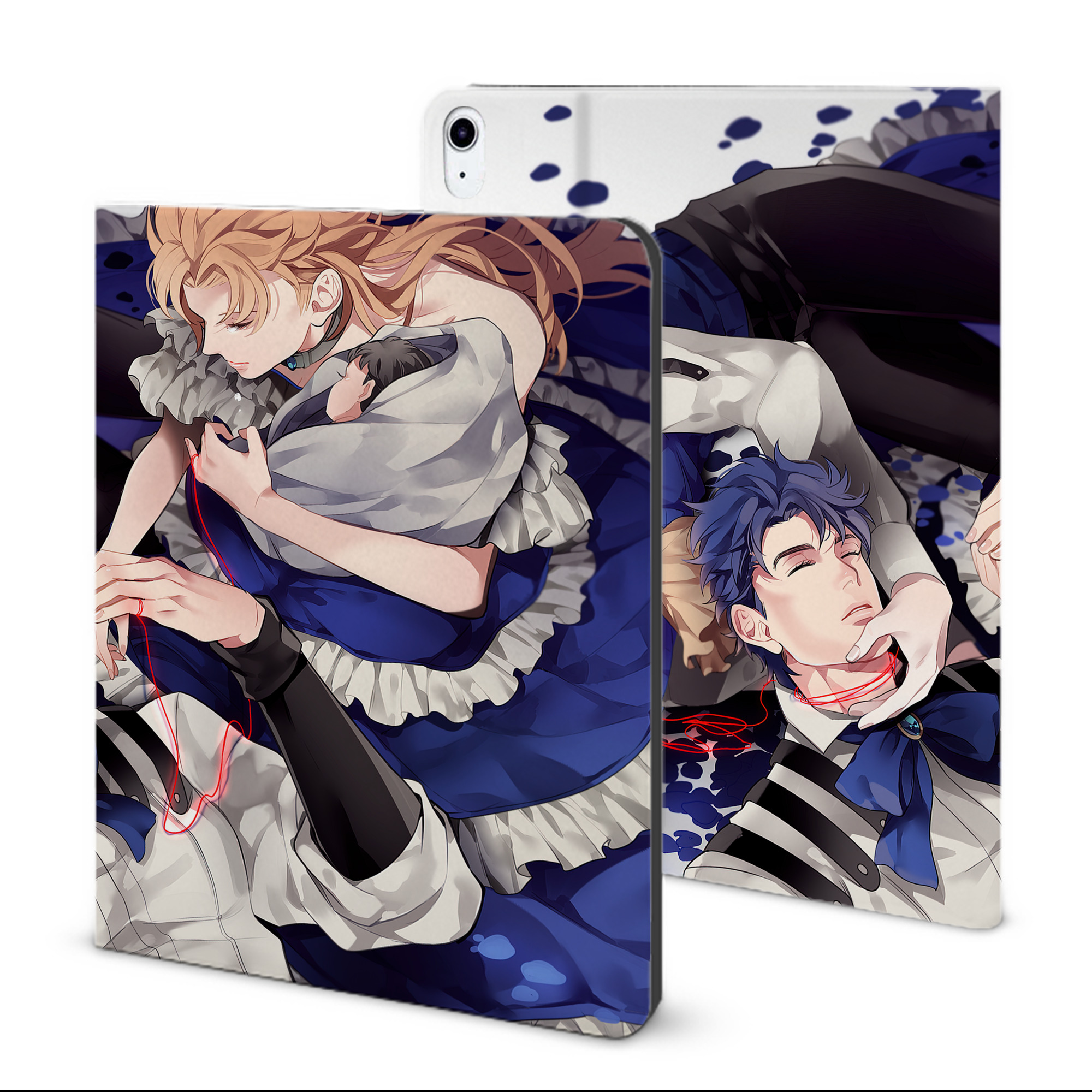 （画像用） ジョジョの奇妙な冒険 JoJo's Bizarre Adventure IPad ケース ブック型 PUレザー TPU 耐衝撃 軽量 薄型 ペン収納なし 全面保護 IPad 各モデル対応